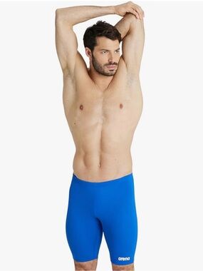 Arena Men’s Team Colors Solid Swim Jammer Maxlife Athletic Competitive Suit